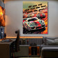 Shift The Gear Canvas Art