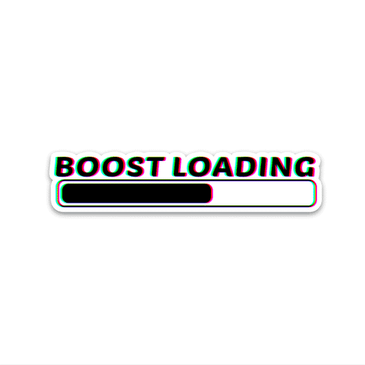 Boost Loading  Bumper Sticker