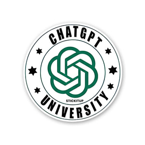 Chatgpt University Sticker