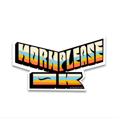 Horn please Bumper Sticker