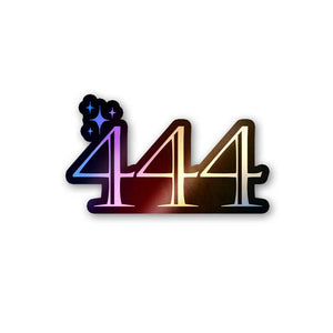 444 Holographic Stickers | STICK IT UP