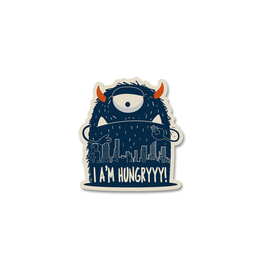 I A'M Hungry Stickers