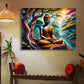 Lord Buddha In Forest Canvas Art