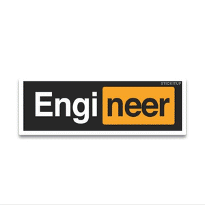 Engineer Bumper Sticker