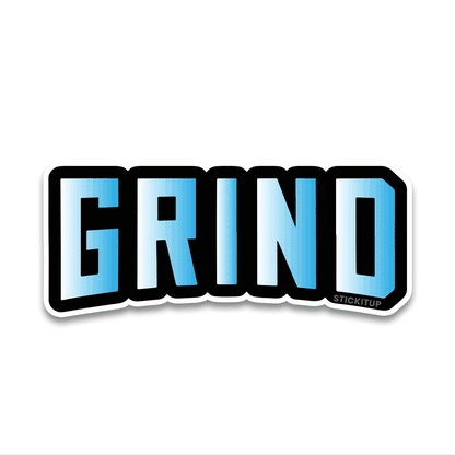 Grind Bumper Sticker