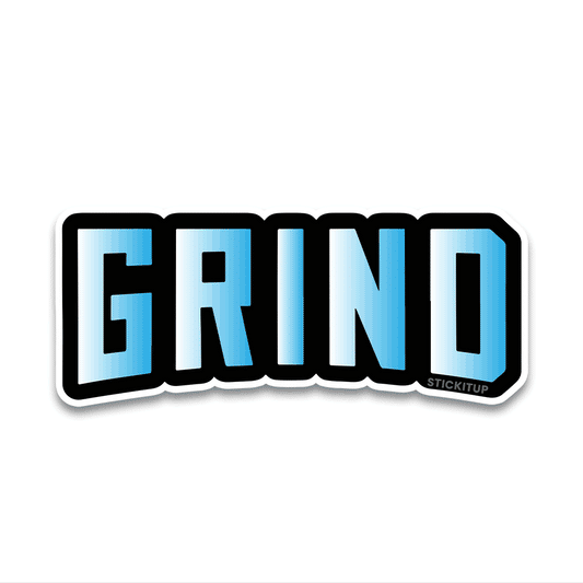 Grind Bumper Sticker