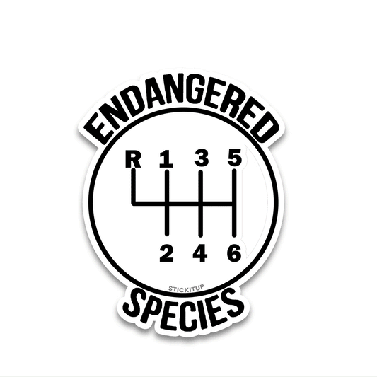 Endangered Bumper Sticker