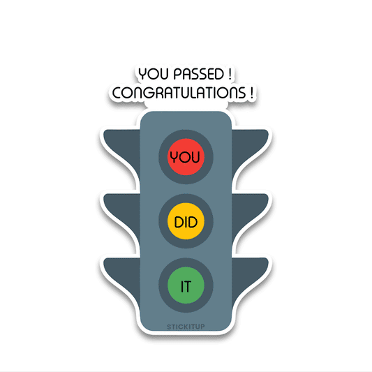 Traiphik Bumper Sticker waterproof vinyl decal for laptop, bike, car & bottle