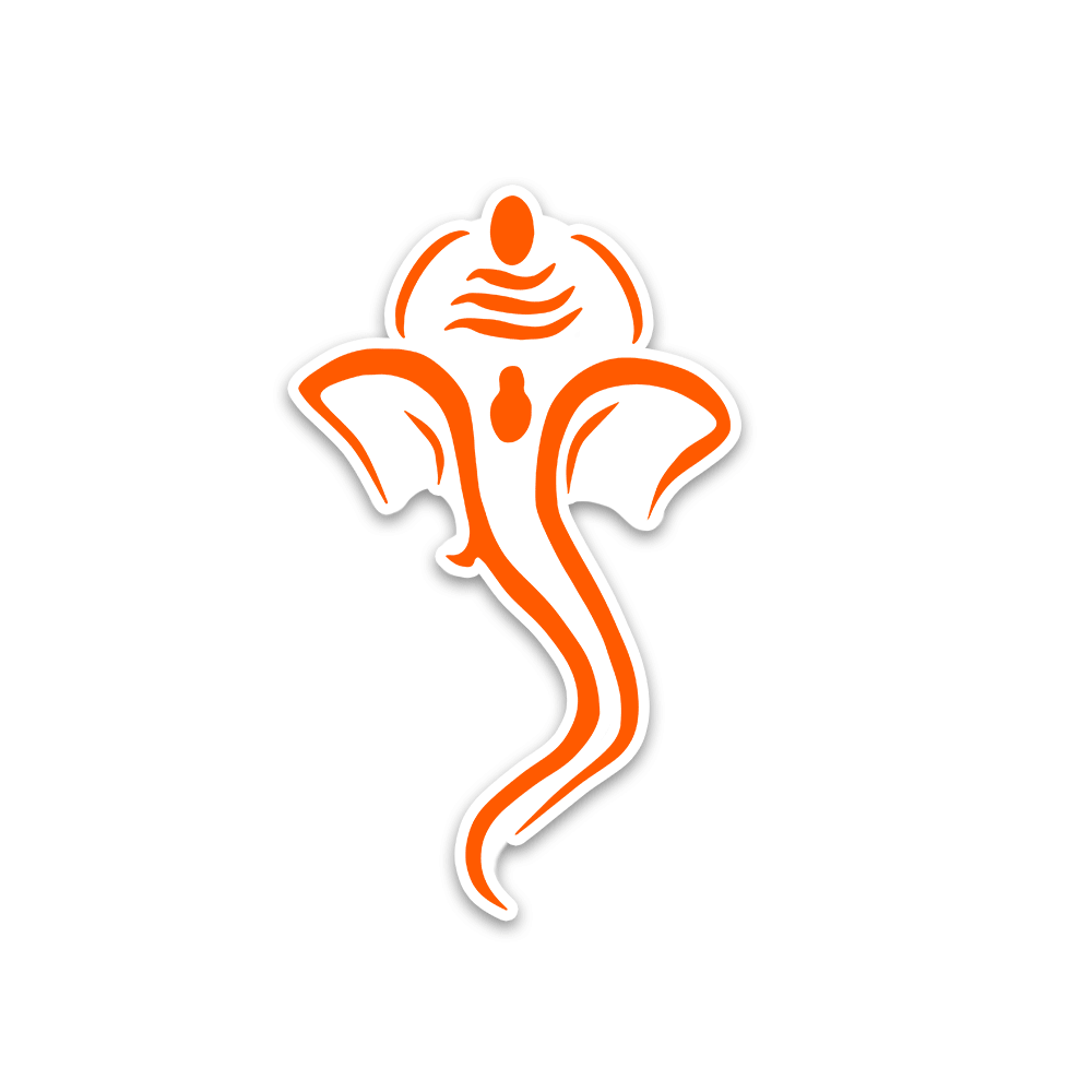 Lord Ganesha Bumper Sticker