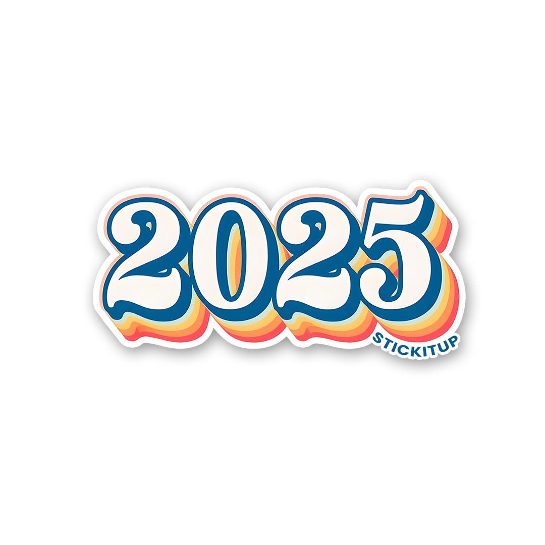 2025 Sticker waterproof vinyl decal for laptop, bike, car & bottle