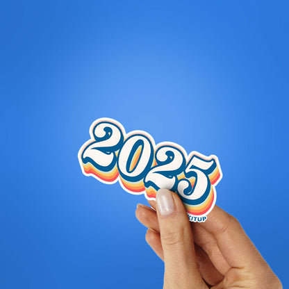 2025 Sticker waterproof vinyl decal for laptop, bike, car & bottle