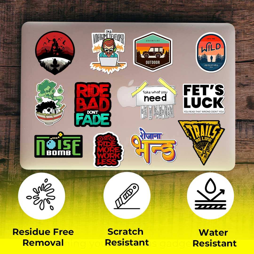 25 Din Me Paisa Double Sticker - Stickers | STICK IT UP