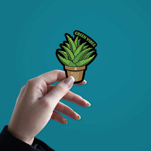 Green Vibes Sticker