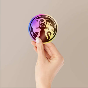 Magical Cat Holographic Stickers
