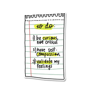To Do List Sticker