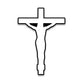 Jesus Cross Bumper Sticker