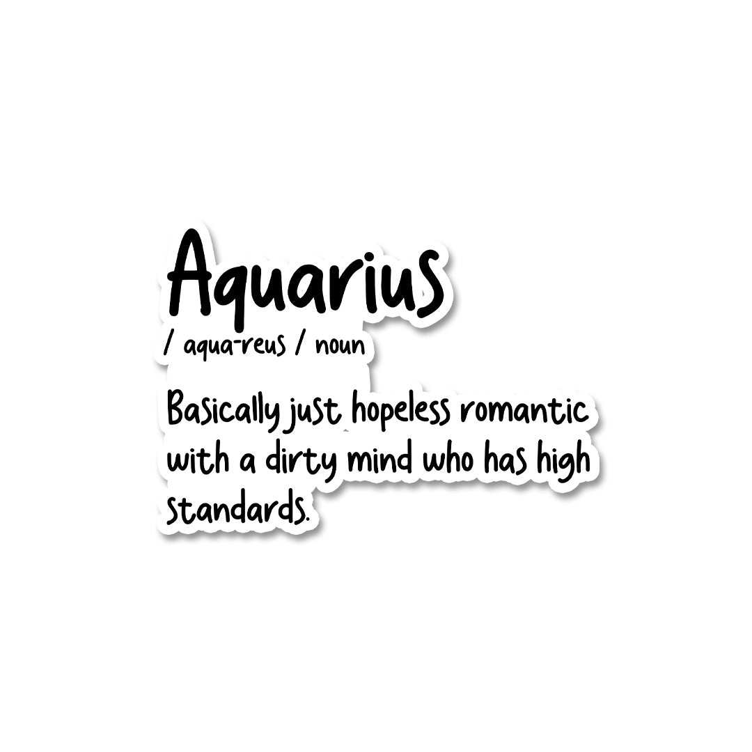 Aquarious Sticker