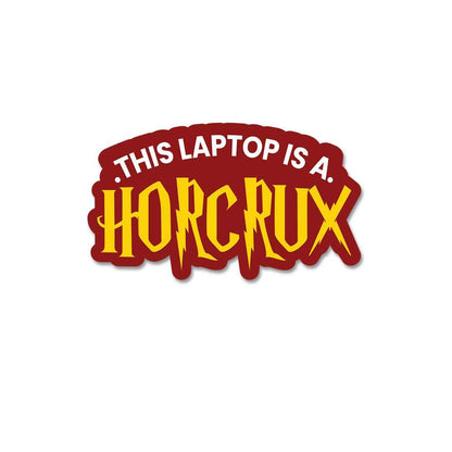 This Laptop Is A Horcrux Sticker
