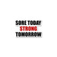 Sore Today Sticker