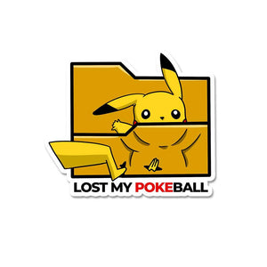 Lost My Pokeb Sticker
