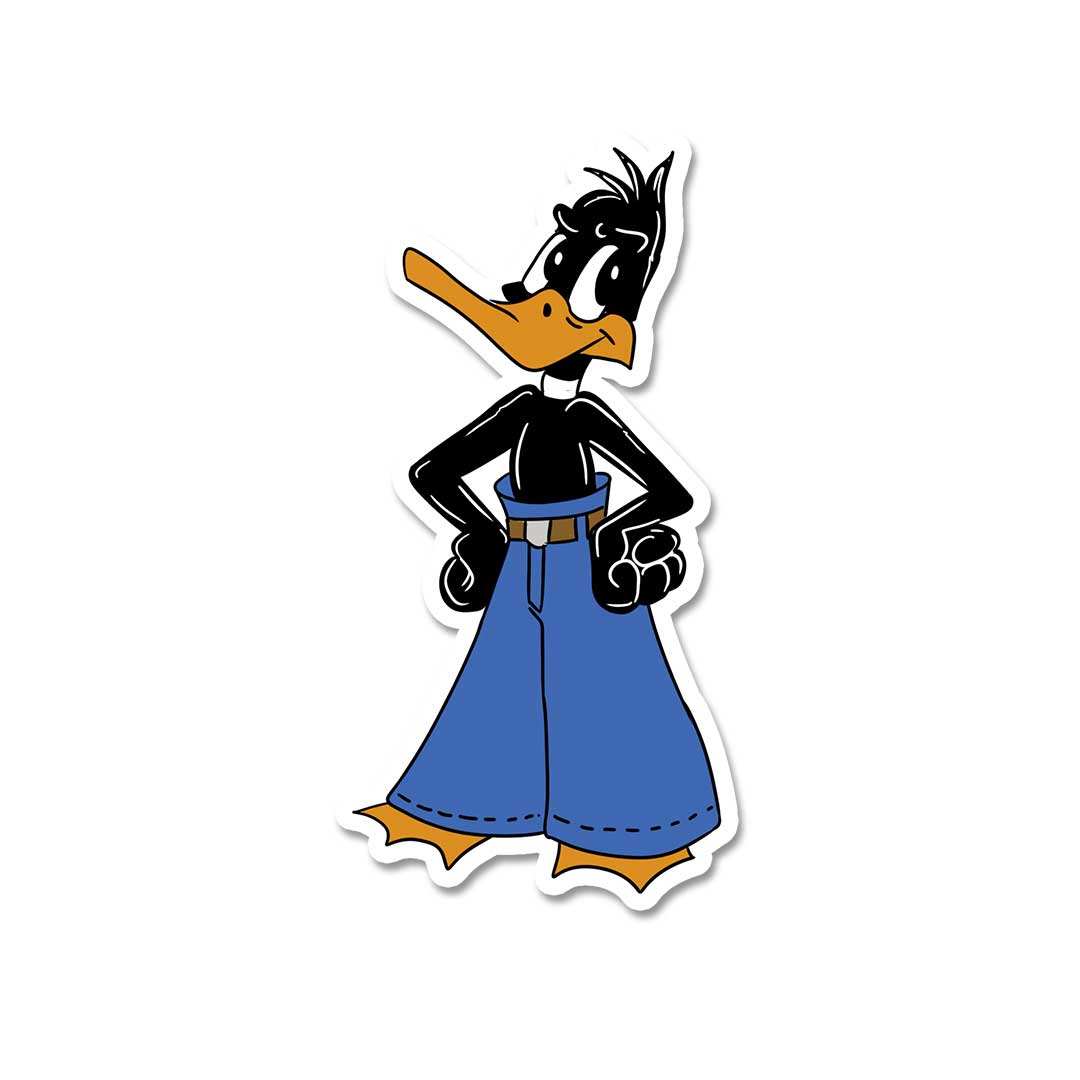 Fanshionista Duck Sticker