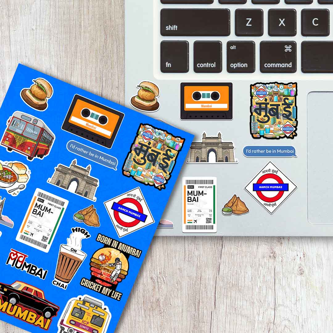 Mumbai Sticker Sheet