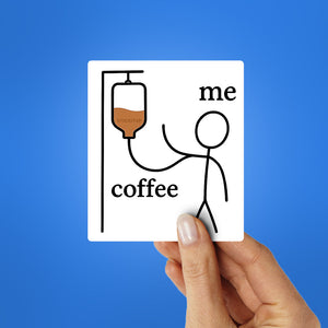 Coffee Me Sticker