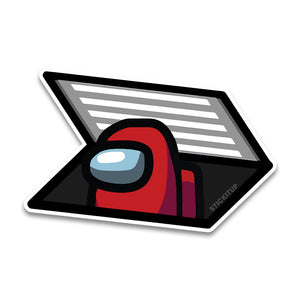 Among Us Character Bumper Sticker