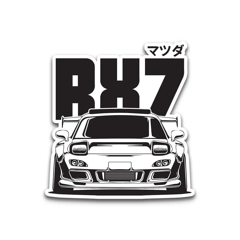 RX7 Bumper Sticker | STICK IT UP