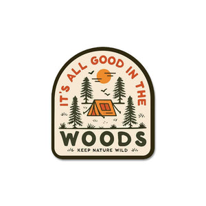 It'S All Good In Wood Sticker