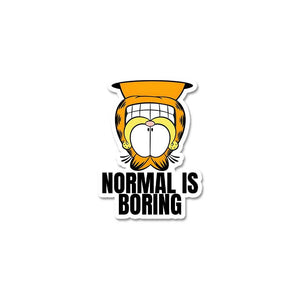 Normal Is Boring Sticker