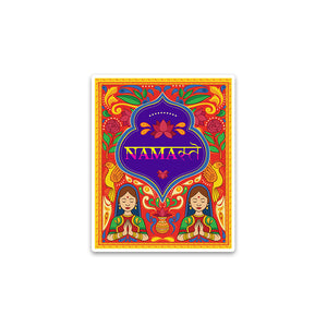 Namaste  Bumper Sticker