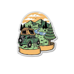 Camp For Peace Sticker