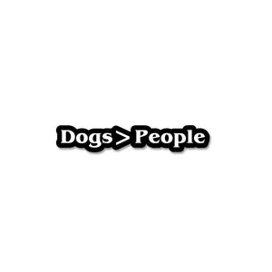 Dogs & People Sticker