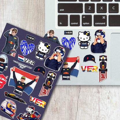 Max Verstappen Sticker Sheet