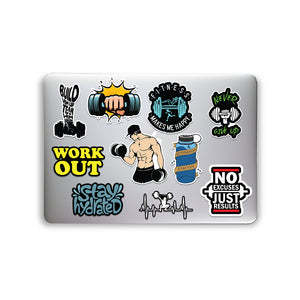 Gym Sticker Packs [50 sticker]