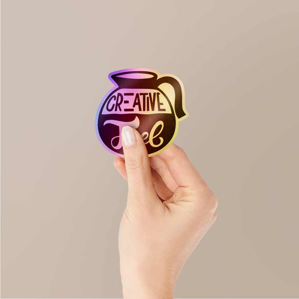 Creative Fuel Holographic Stickers | STICK IT UP