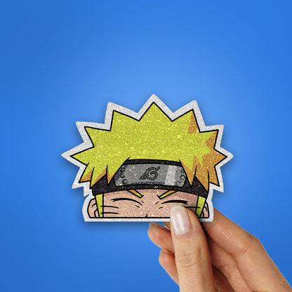 Anime Glitter Sticker