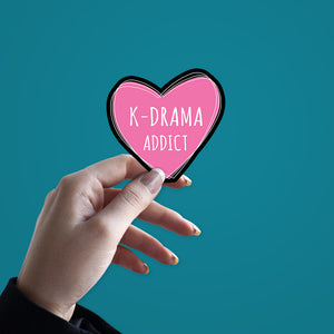 K Drama Addict Stickers