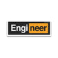 Engineer Bumper Sticker