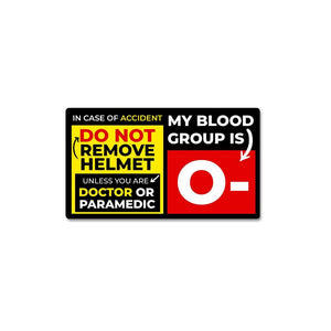 O Negative Sticker