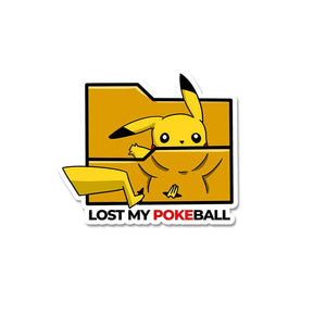 Lost My Pokeb Sticker