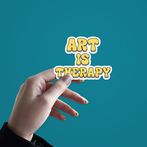 Art Is Tharepy Sticker