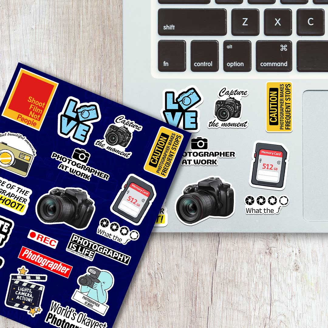Photographer Sticker Sheet