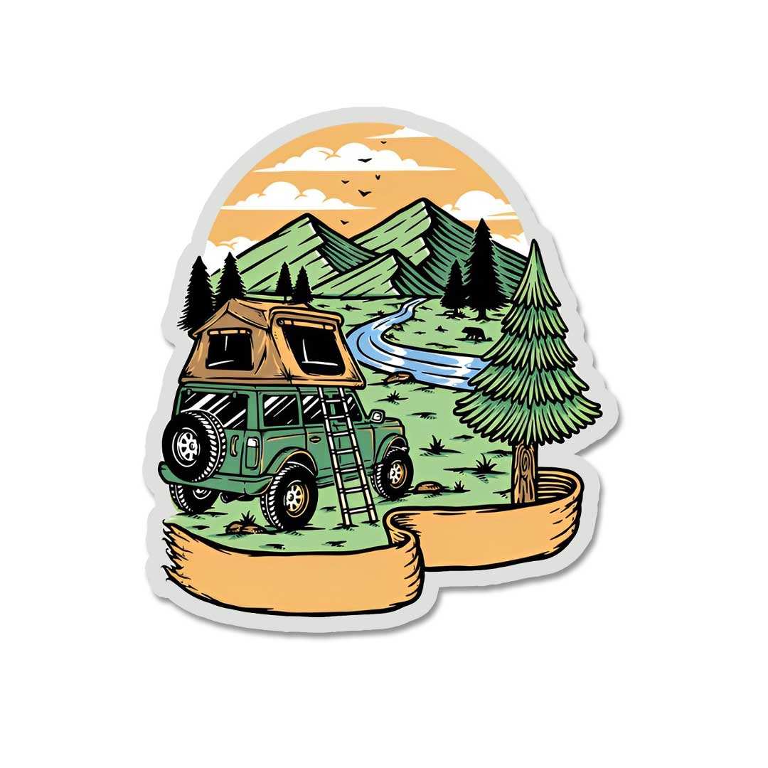 Camp For Peace Sticker