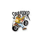 Solo Rider Sticker