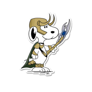 Loki-Dog Sticker