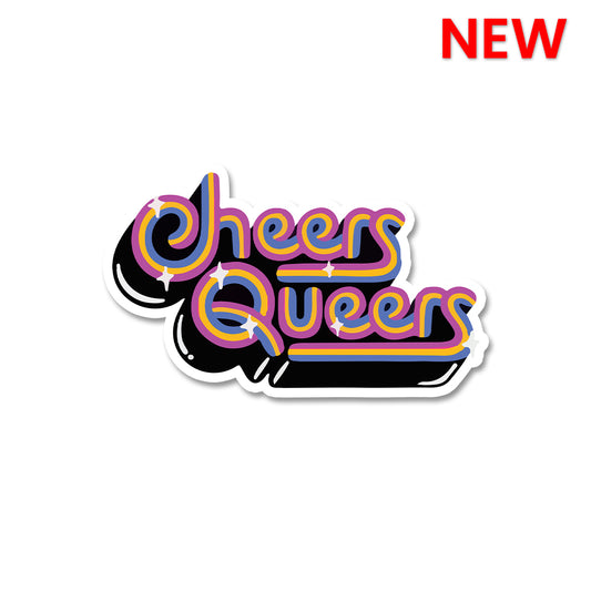 Cheers Queens Sticker