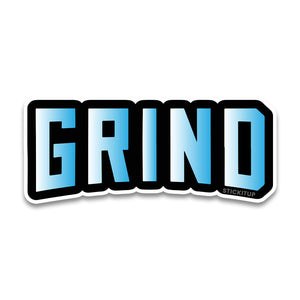 Grind Bumper Sticker
