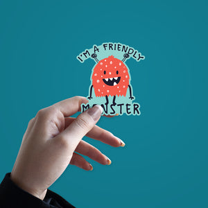 Im A Friendly Monster Stickers